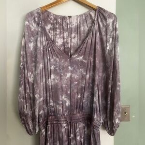 Young Fabulous and Broke purple tie dye mini dress